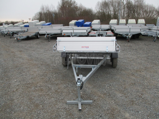 PROFI sklopný přívěsný vozík ZV 27 ALU N1 skl 2,50x1,49/0,35 POČ zesílená náprava