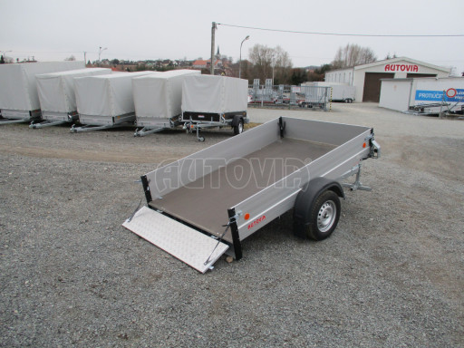 PROFI sklopný přívěsný vozík ZV 27 ALU N1 skl 2,50x1,49/0,35 POČ zesílená náprava