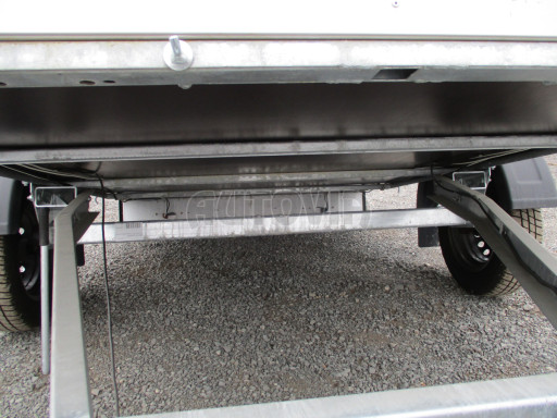 PROFI sklopný přívěsný vozík ZV 27 ALU N1 skl 2,50x1,49/0,35 POČ zesílená náprava