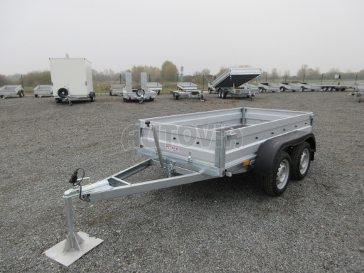 Sklopný nebrzděný přívěs AVM N2 2,52x1,30/0,35, hever č.3
