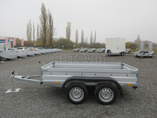 Sklopný nebrzděný přívěs AVM N2 2,52x1,30/0,35, hever č.4