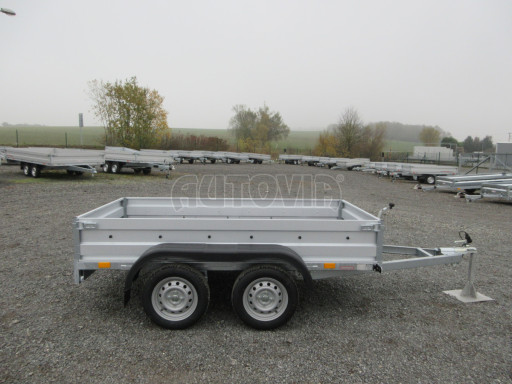 Sklopný nebrzděný přívěs AVM N2 2,52x1,30/0,35, hever č.8