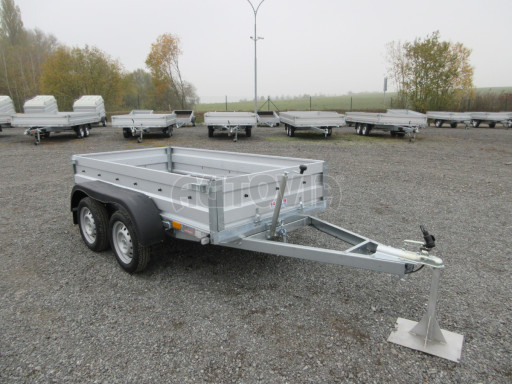Sklopný nebrzděný přívěs AVM N2 2,52x1,30/0,35, hever č.9