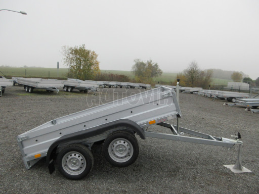 Sklopný nebrzděný přívěs AVM N2 2,52x1,30/0,35, hever č.15