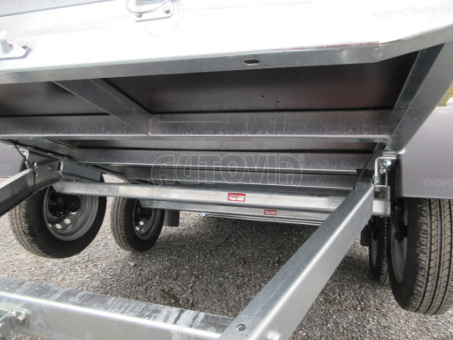 Sklopný nebrzděný přívěs AVM N2 2,52x1,30/0,35, hever č.20