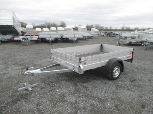 PROFI přívěs s ALU bočnicemi ZV 27 ALU N1 2,51x1,49/0,35 POČ