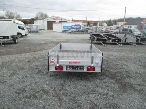 PROFI přívěs s ALU bočnicemi ZV 27 ALU N1 2,51x1,49/0,35 POČ