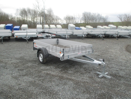PROFI přívěs s ALU bočnicemi ZV 27 ALU N1 2,51x1,49/0,35 POČ