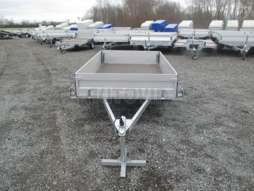 PROFI nebrzděný valník ZV 27 ALU N1 2,51x1,49/0,35 POČ zesílená náprava