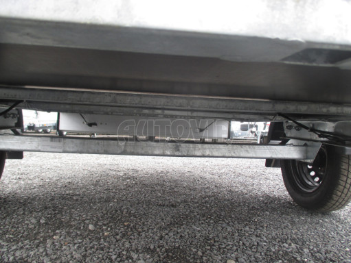 PROFI nebrzděný valník ZV 27 ALU N1 2,51x1,49/0,35 POČ zesílená náprava