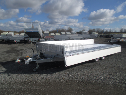 Univerzální hydraulický sklopný valník - AD 3,5T 5,15x2,09 /0,35 lyžiny č.19