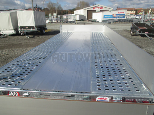 Univerzální hydraulický sklopný valník - AD 3,5T 5,15x2,09 /0,35 lyžiny č.21