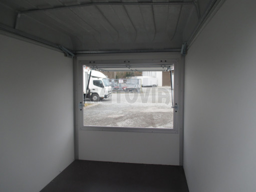 Skříňový přívěs - dvoukřídlé dveře ZV 27 N1 O 2,50x1,48/1,65 přední klapka č.17