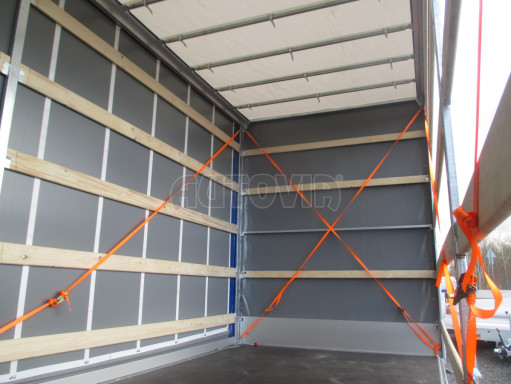 Nákladní přívěs valníkový DN 3,5T B1 7,40x2,47/3,05