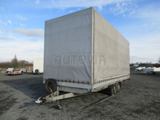 Bazarový nákladní přívěs s plachtou DN 3,5T B2 6,61x2,47/2,90 č.1