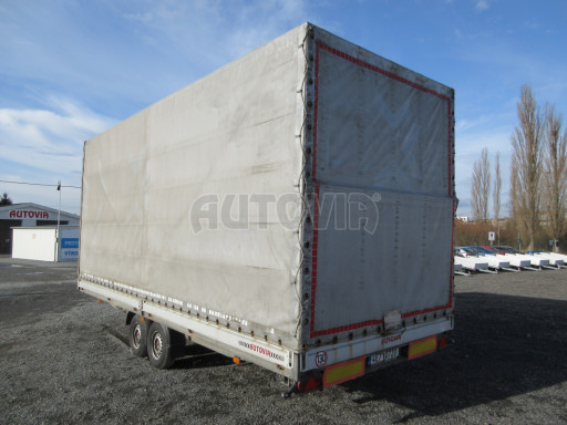 Bazarový nákladní přívěs s plachtou DN 3,5T B2 6,61x2,47/2,90 č.4