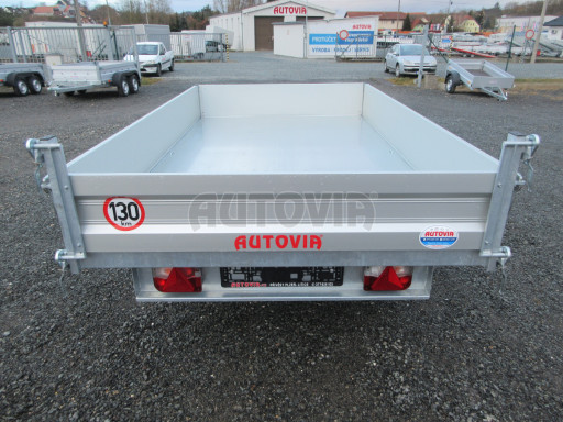 Sklápěcí přívěs VER SK 1,8T 2,65x1,55/0,30 ruč č.7