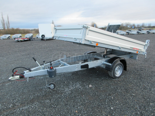 Sklápěcí přívěs VER SK 1,8T 2,65x1,55/0,30 ruč č.1