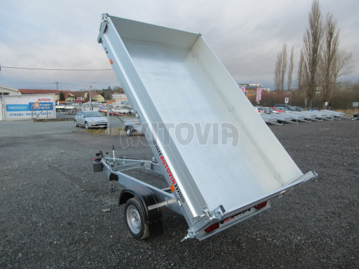 Sklápěcí přívěs VER SK 1,8T 2,65x1,55/0,30 ruč č.15