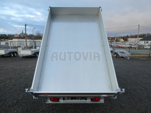 Sklápěcí přívěs VER SK 1,8T 2,65x1,55/0,30 ruč č.16