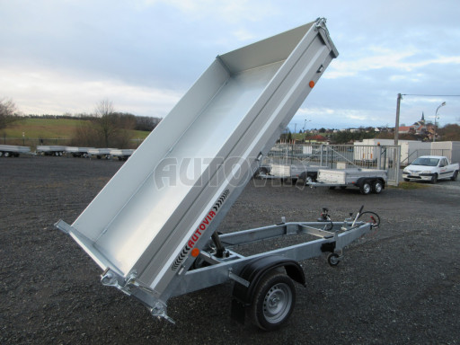 Sklápěcí přívěs VER SK 1,8T 2,65x1,55/0,30 ruč č.17