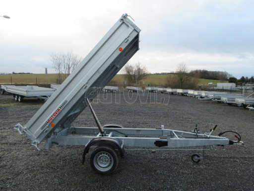 Sklápěcí přívěs VER SK 1,8T 2,65x1,55/0,30 ruč č.18