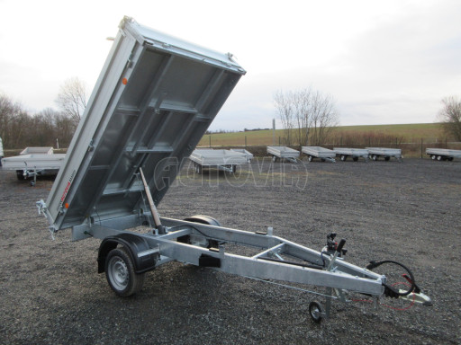 Sklápěcí přívěs VER SK 1,8T 2,65x1,55/0,30 ruč č.19