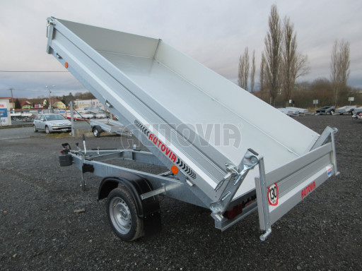 Sklápěcí přívěs VER SK 1,8T 2,65x1,55/0,30 ruč č.22