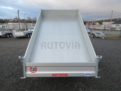 Sklápěcí přívěs VER SK 1,8T 2,65x1,55/0,30 ruč č.23