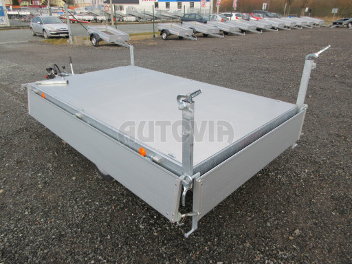 Sklápěcí přívěs VER SK 1,8T 2,65x1,55/0,30 ruč č.28