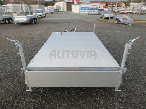 Sklápěcí přívěs VER SK 1,8T 2,65x1,55/0,30 ruč č.29