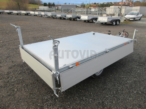 Sklápěcí přívěs VER SK 1,8T 2,65x1,55/0,30 ruč č.30