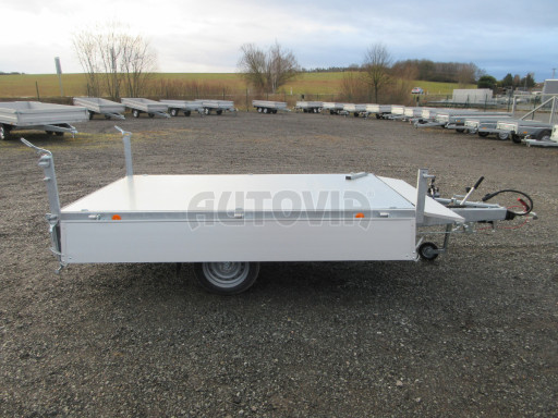 Sklápěcí přívěs VER SK 1,8T 2,65x1,55/0,30 ruč č.31