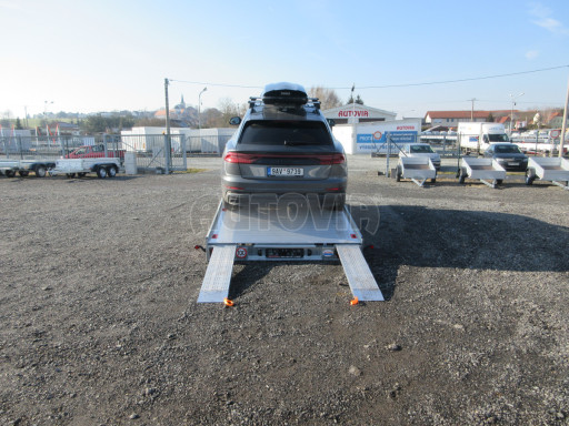 Plato pro převoz velkých vozidel JMB 3,5T B3 5,50x2,09 ALU kola č.21