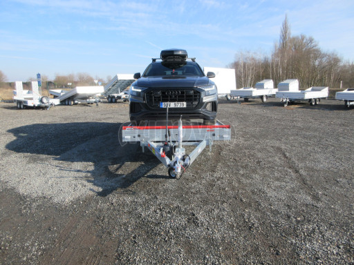 Plato pro převoz velkých vozidel JMB 3,5T B3 5,50x2,09 ALU kola č.24