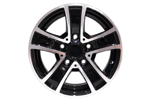 Disk Alu 6,0Jx13 H2 ET30 (112x5) Black Diamond č.2