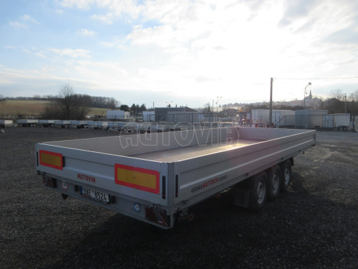 Bazarový třínápravový nákladní přívěs DN 3,5T B3 6,13x2,20/0,35 1350 č.7