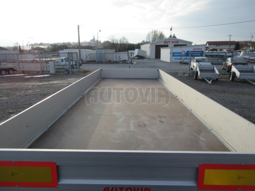 Bazarový třínápravový nákladní přívěs DN 3,5T B3 6,13x2,20/0,35 1350 č.10