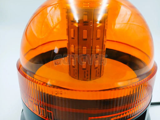 Maják VISIONPRO magnetický oranžový LED 12/24V č.3
