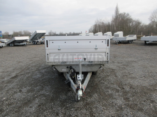Bazarový sklápěcí přívěs s nástavbou bočnic ATS 3SKS 2,7T 3,32x1,70/0,70 ECO ZN v elektrice č.9