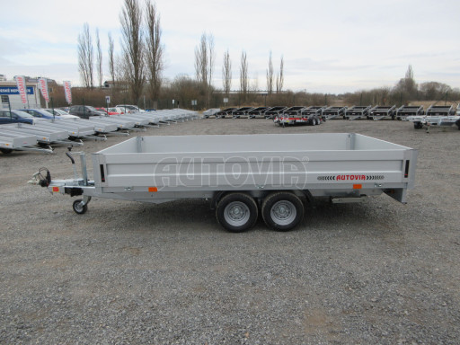 Přívěs dvounápravový ZV 33 2,7T B2 3,33x1,70/0,35 10