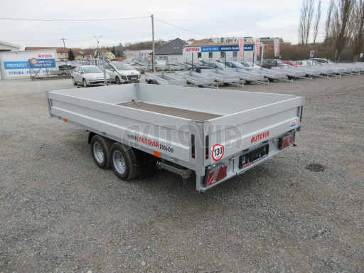 Přívěs dvounápravový ZV 33 2,7T B2 3,33x1,70/0,35 10