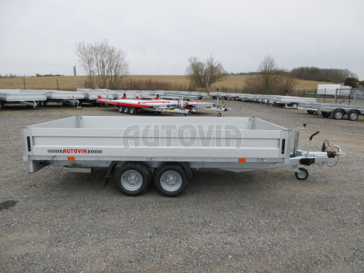 Přívěs dvounápravový ZV 33 2,7T B2 3,33x1,70/0,35 10