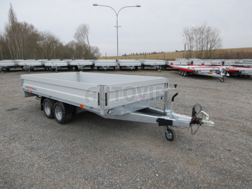 Přívěs dvounápravový ZV 33 2,7T B2 3,33x1,70/0,35 10
