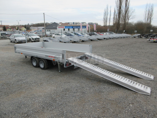 Přívěs dvounápravový ZV 33 2,7T B2 3,33x1,70/0,35 10