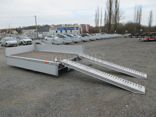 Přívěs dvounápravový ZV 33 2,7T B2 3,33x1,70/0,35 10