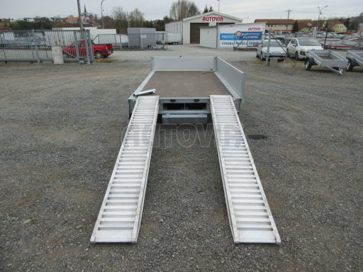 Přívěs dvounápravový ZV 33 2,7T B2 3,33x1,70/0,35 10
