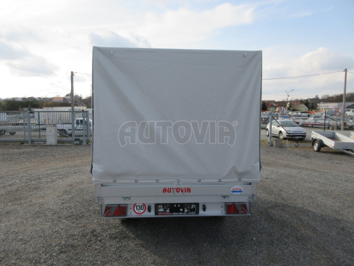 Přívěsný vozík s plachtou ZV 32/35 2,7T B2 3,50x1,80/1,60