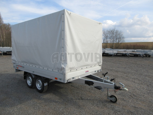 Přívěsný vozík s plachtou ZV 32/35 2,7T B2 3,50x1,80/1,60