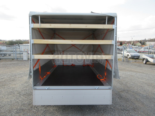 Přívěsný vozík s plachtou ZV 32/35 2,7T B2 3,50x1,80/1,60